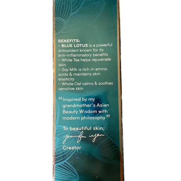 Purlisse Blue Lotus 4 in 1 Cleansing Milk 5.07 fl Oz 150ml Full‎ Size New Sealed - Picture 10 of 10